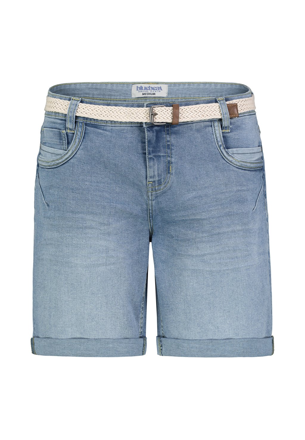 

Джинсовые шорты BERMUDA MIT POCKET Sublevel, светло-голубой