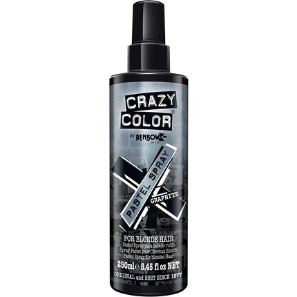 

Пастельный спрей для волос Графит 250мл, Crazy Color