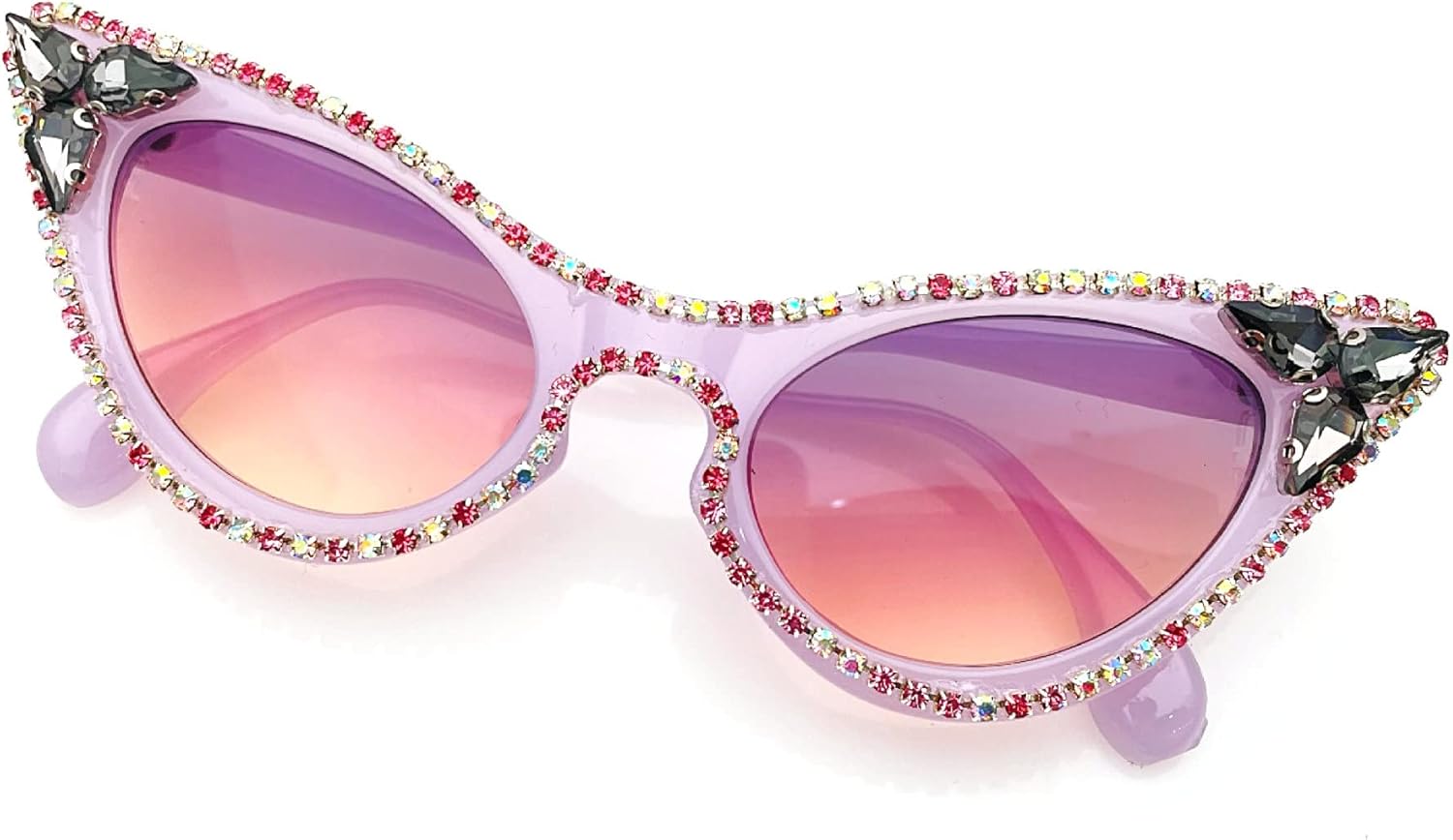 

Солнцезащитные очки Willochra «Кошачий глаз» с бриллиантами для женщин, модные блестящие солнцезащитные очки с кристаллами, милые женские солнцезащитные очки с жемчугом и стразами, Purple