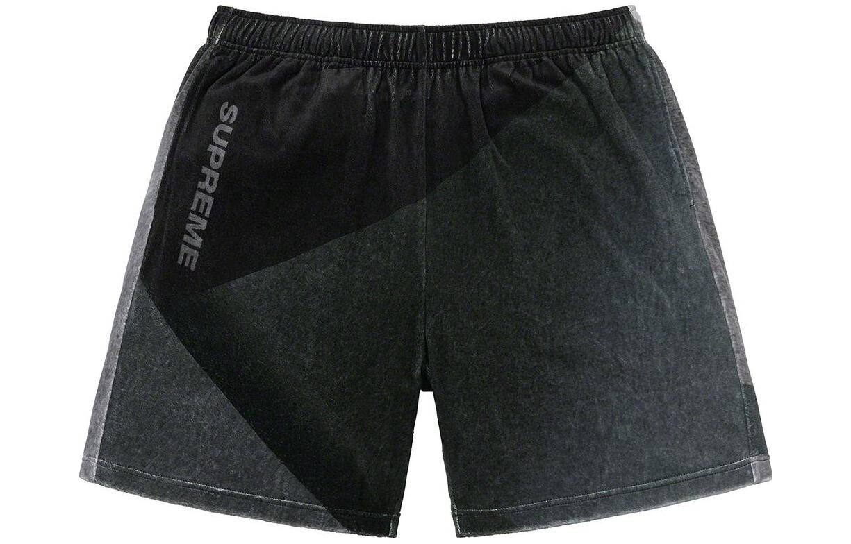 

Шорты Supreme Geo Velour, черный