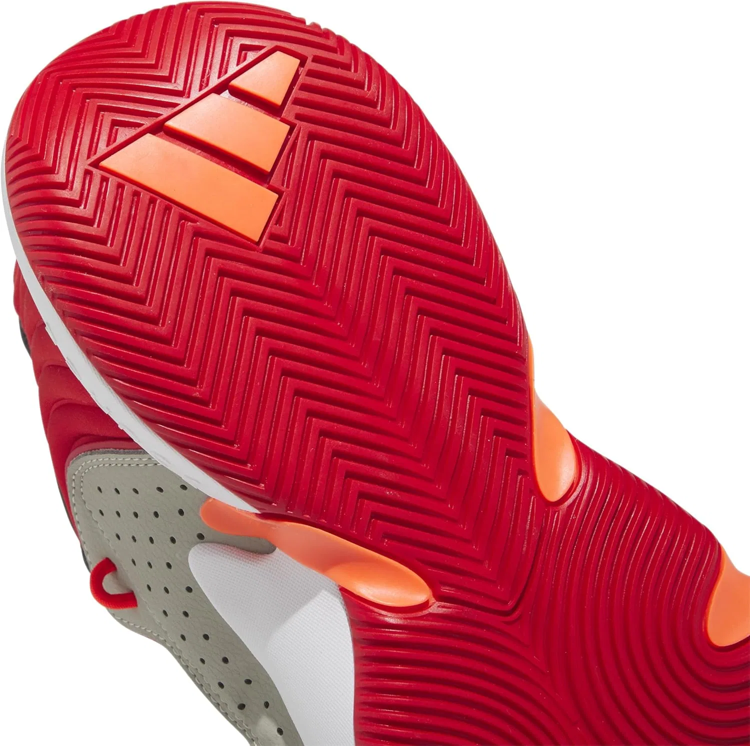 Кроссовки для тренировок Adidas Performance Trae Unlimited унисекс, Metal Grey Carbon Better Scarlet — фото 2