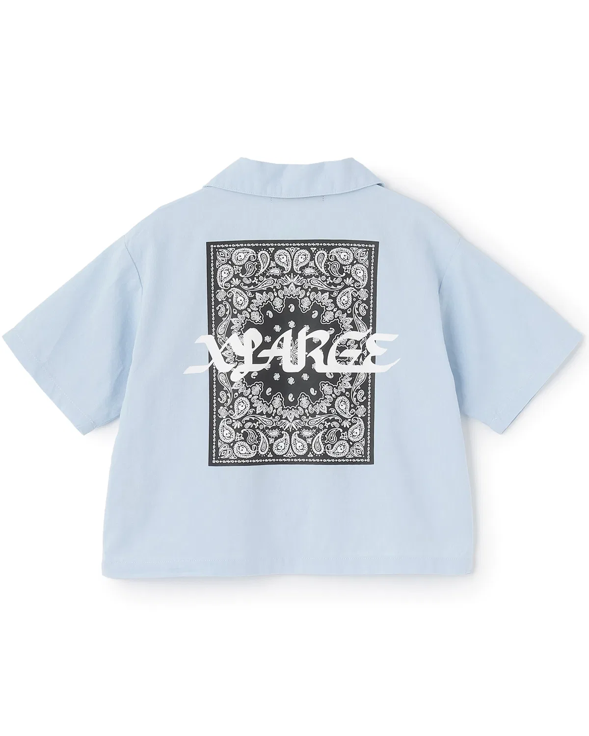 Детская рубашка XLARGE KIDS с банданой, хлопковая, чёрная — фото 2