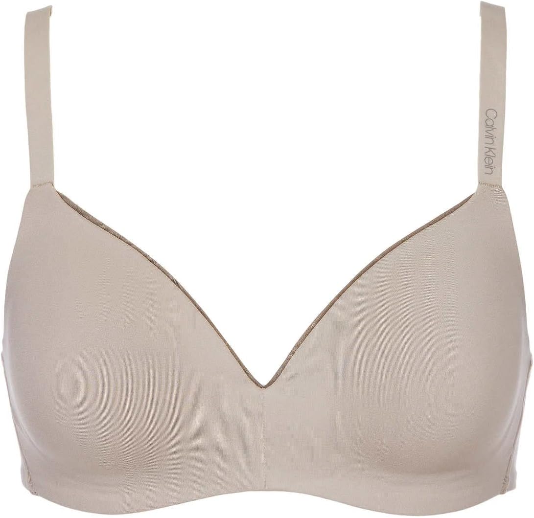 

Набор из двух женских бюстгальтеров без косточек из микрофибры Calvin Klein, Nymphs/Taupe