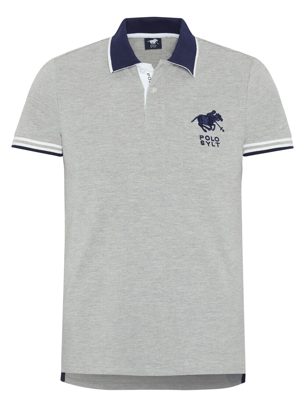 

Рубашка Polo Sylt, пестрый серый