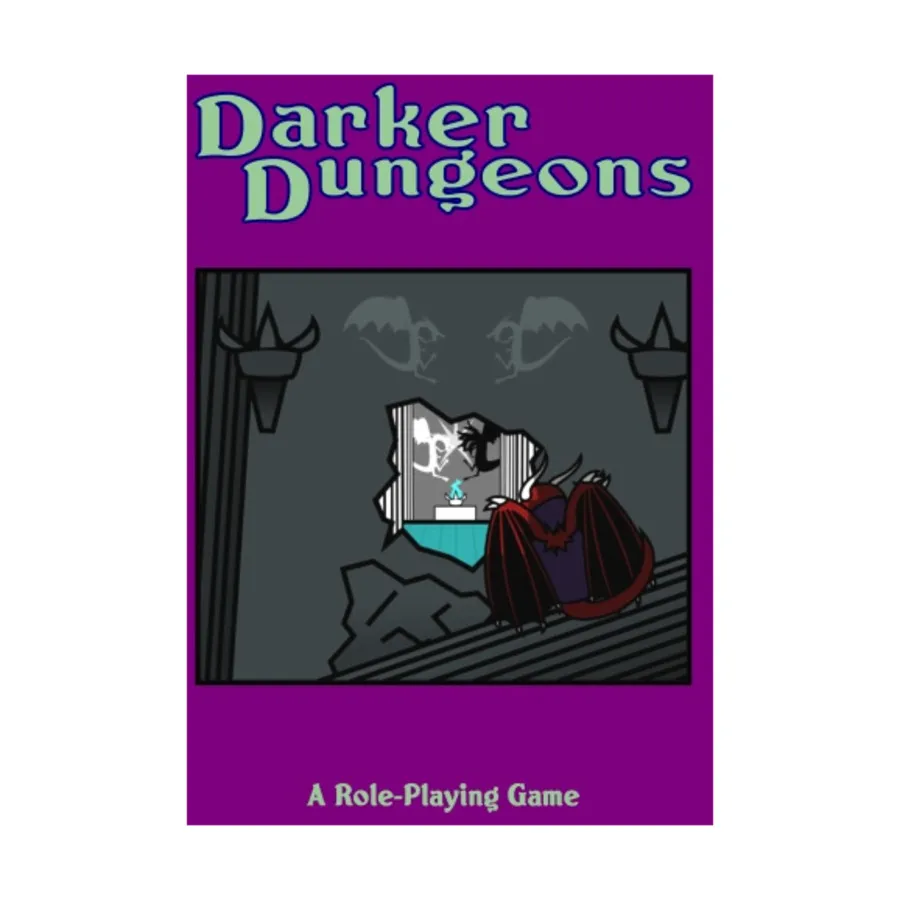 

Darker Dungeons, Dark Dungeons - Retro Role Playing Rules, твердый переплет