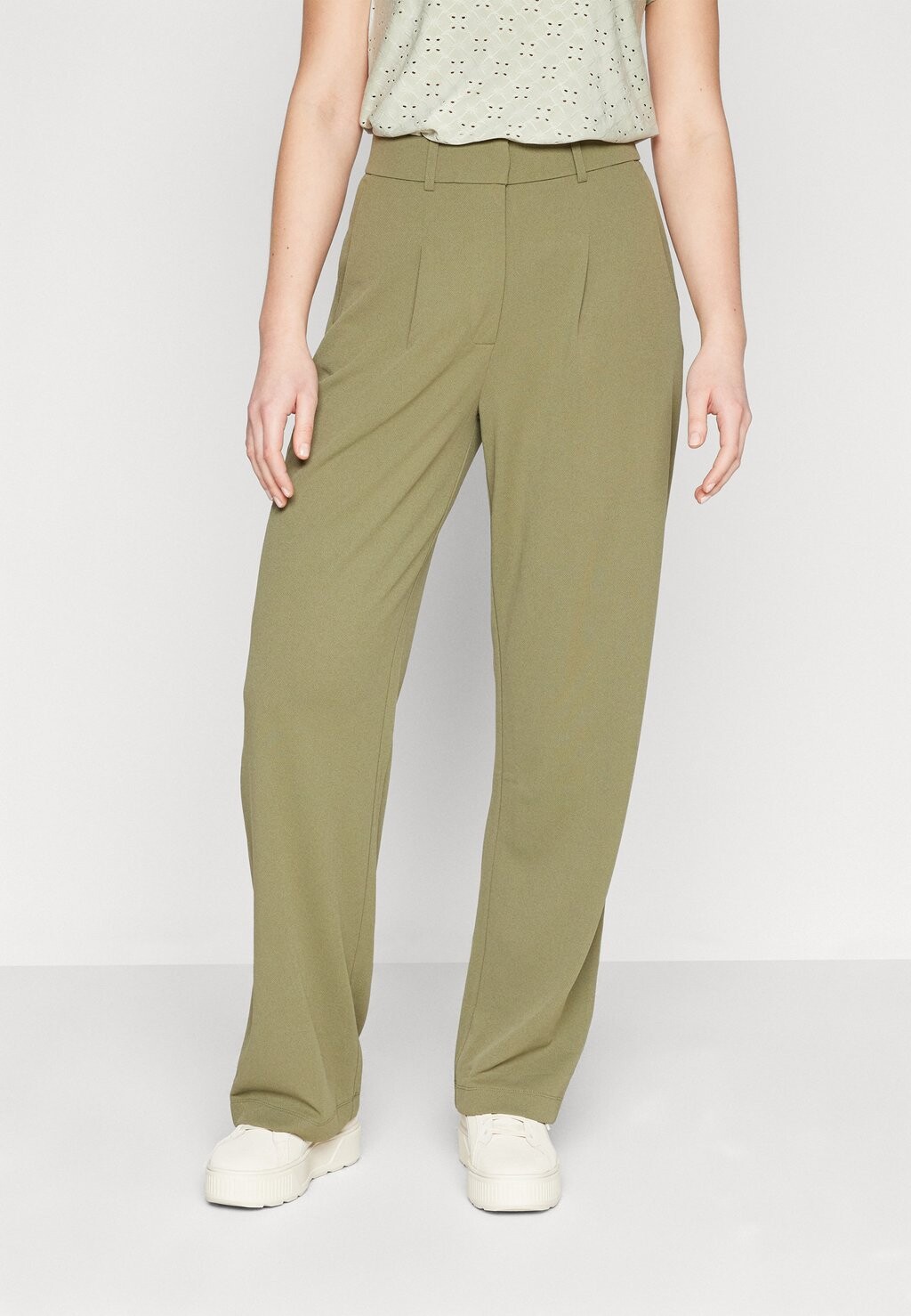 

Брюки JDYGIA LIFE WIDE PANT , цвет deep lichen green