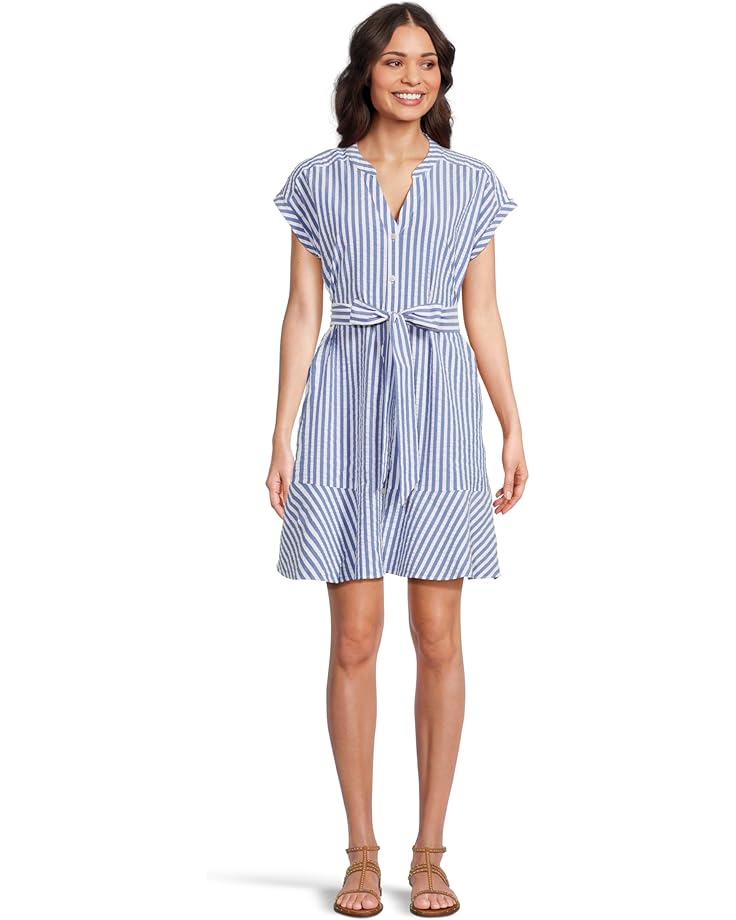 

Платье Tommy Bahama Frond Harbor Flnc Shirtdress, цвет Cobalt Haze