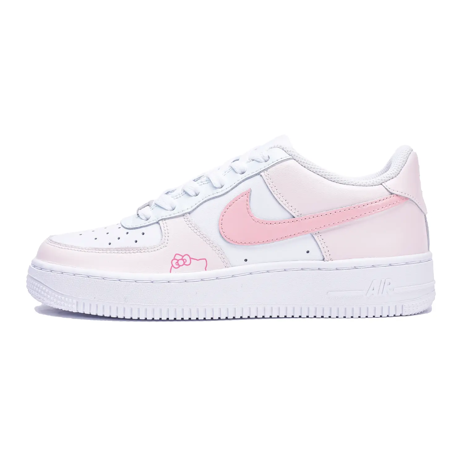 Air Force 1 Air Force 1 Кожа Устойчивая к истиранию Противоскользящая Антиударная Low top Nike, mismatched dreamy — фото 3