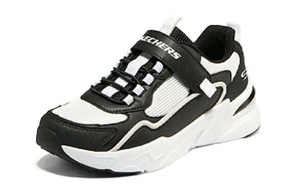 Кроссовки bob's bamina 'black white' Skechers, черный — фото 3