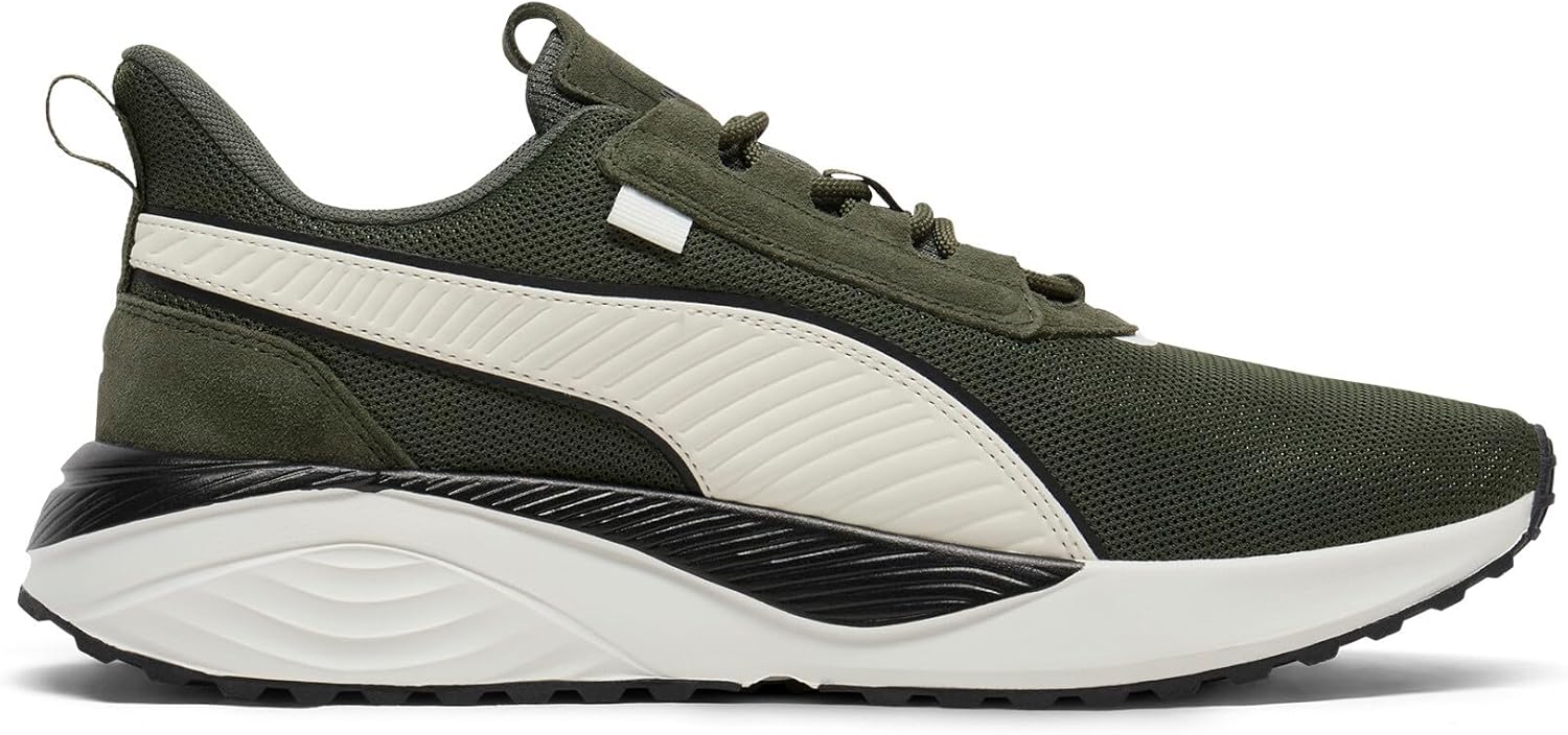 Мужские кроссовки Puma Pacer 23 Street, белый/черный/зеленый — фото 4