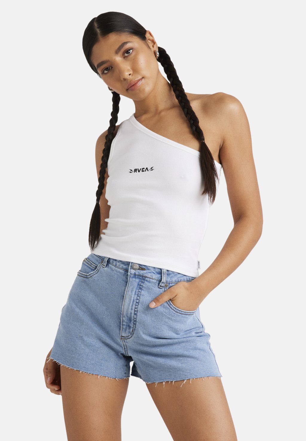 

Топ RVCA, белый