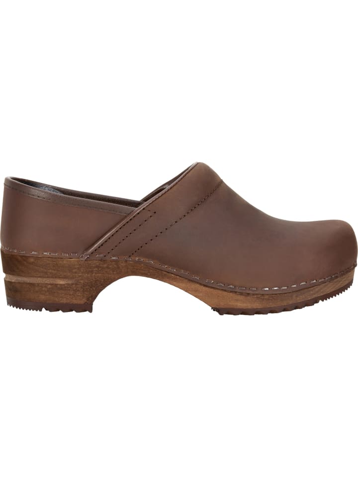Сабо Wood-Julie Closed Sanita Comfortwear, коричневый — фото 3
