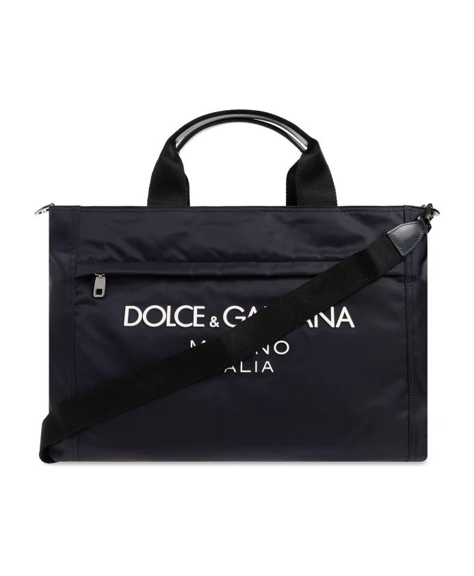 

Сумка Шоппер с логотипом Dolce & Gabbana, синий