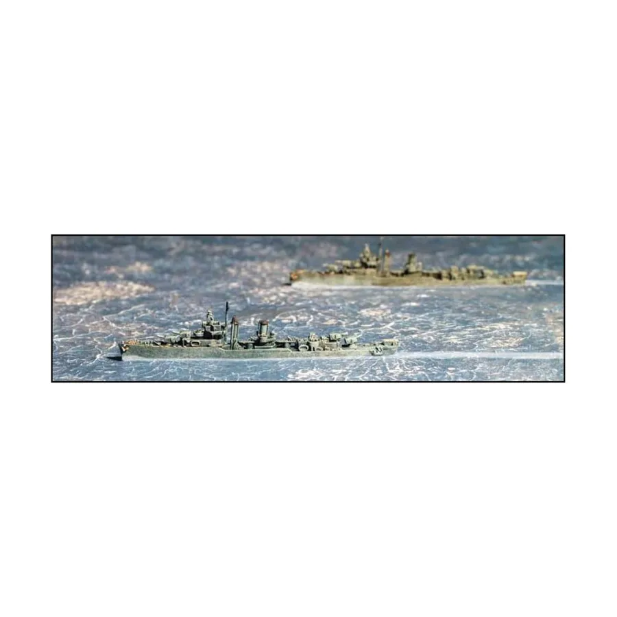 

Эсминцы класса DD Porter, Micronauts - WWII United States - Destroyers and Destroyer Escorts (1:2400)