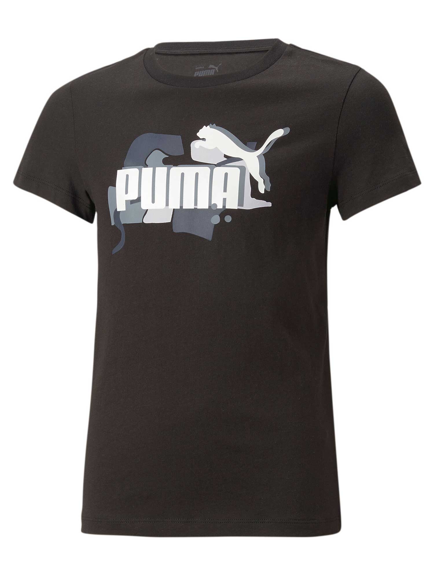 

Футболка Puma ESS+ STREET ART Logo, черный