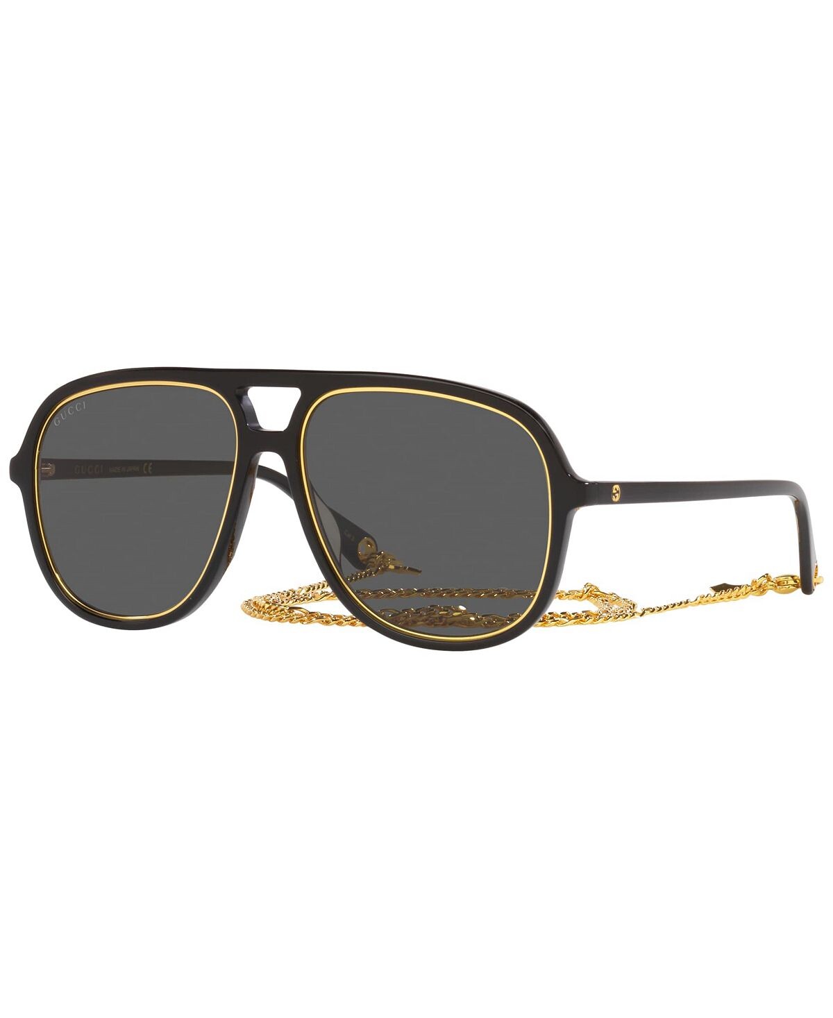 

Женские солнцезащитные очки, GG1077S 57 Gucci, черный
