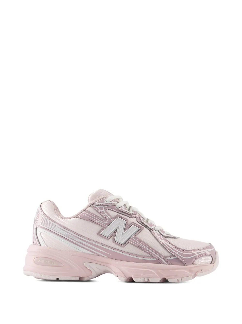 Кроссовки 740 с кружевной сетчатой вставкой New Balance Kids, розовый — фото 2