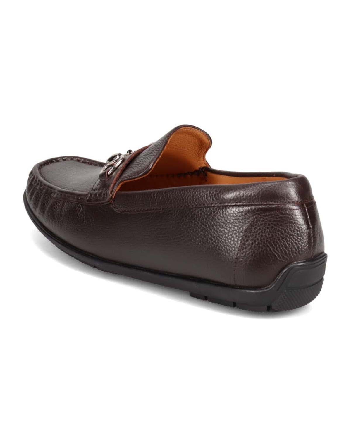 Элегантные водительские туфли для взрослых Lutecia, Dark Brown — фото 3