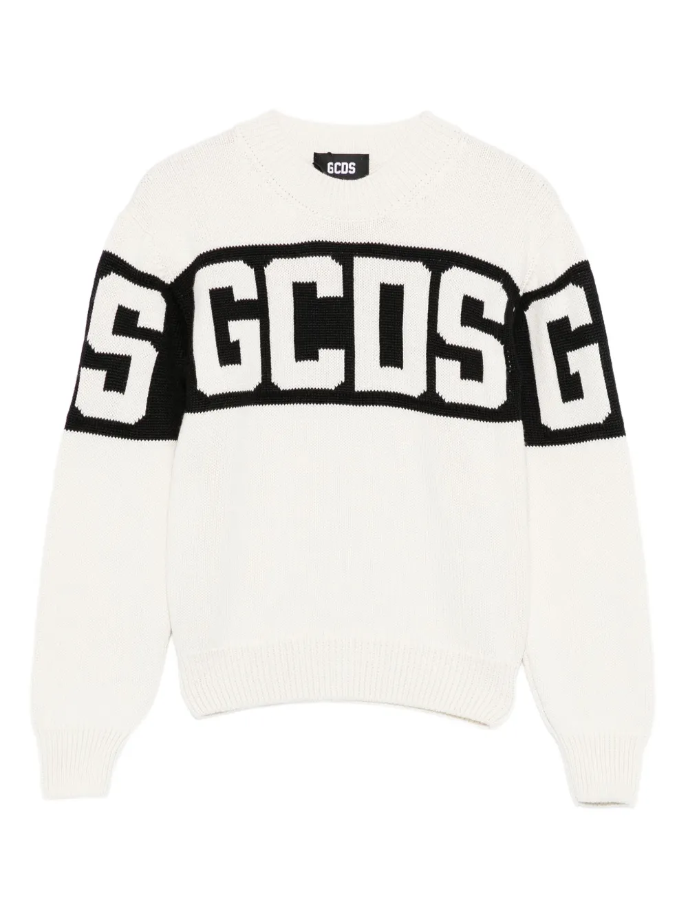 

Свитер с логотипом Gcds Kids, белый
