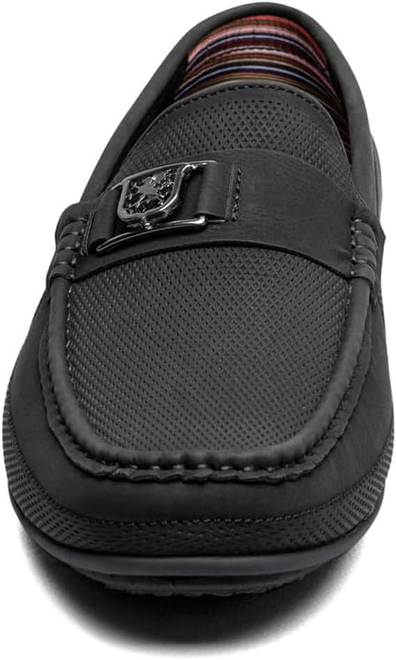 Мужские слипоны Stacy Adams Corvell Driver Loafer, черный — фото 4