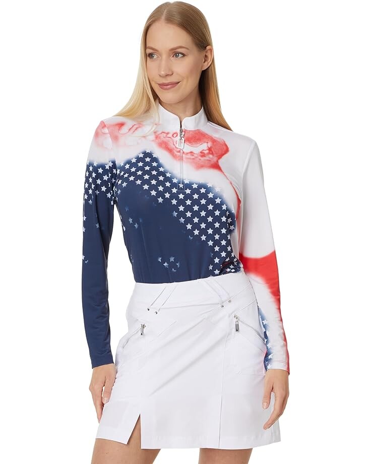 

Топ Jamie Sadock Liberty Long Sleeve UPF Sunsense Layering, цвет Sugar