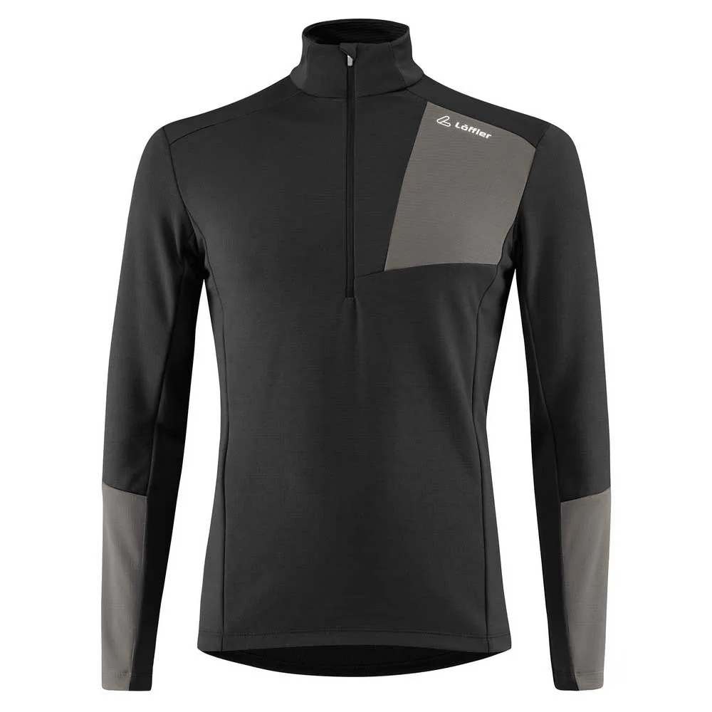 

Толстовка Loeffler Tech-Merino half zip, черный