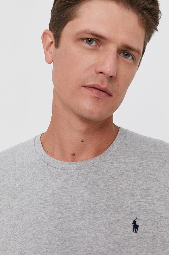 Футболка с длинным рукавом 714844759003 Polo Ralph Lauren, серый — фото 4