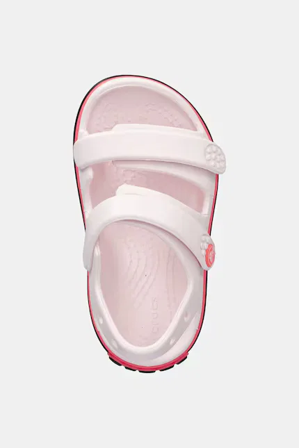 Сандалии детские Crocband Cruiser Neon Band Sandal T Crocs, розовый — фото 4