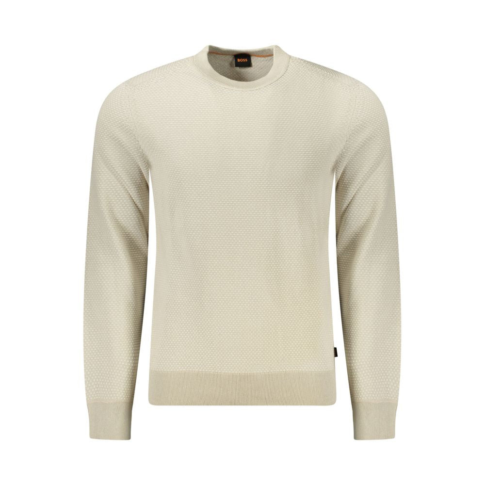 

Мужской свитер Hugo Boss Cotton Men, бежевый