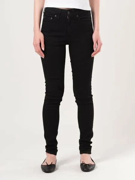 721 Узкие брюки с высокой посадкой, черные Levi's, Blacks