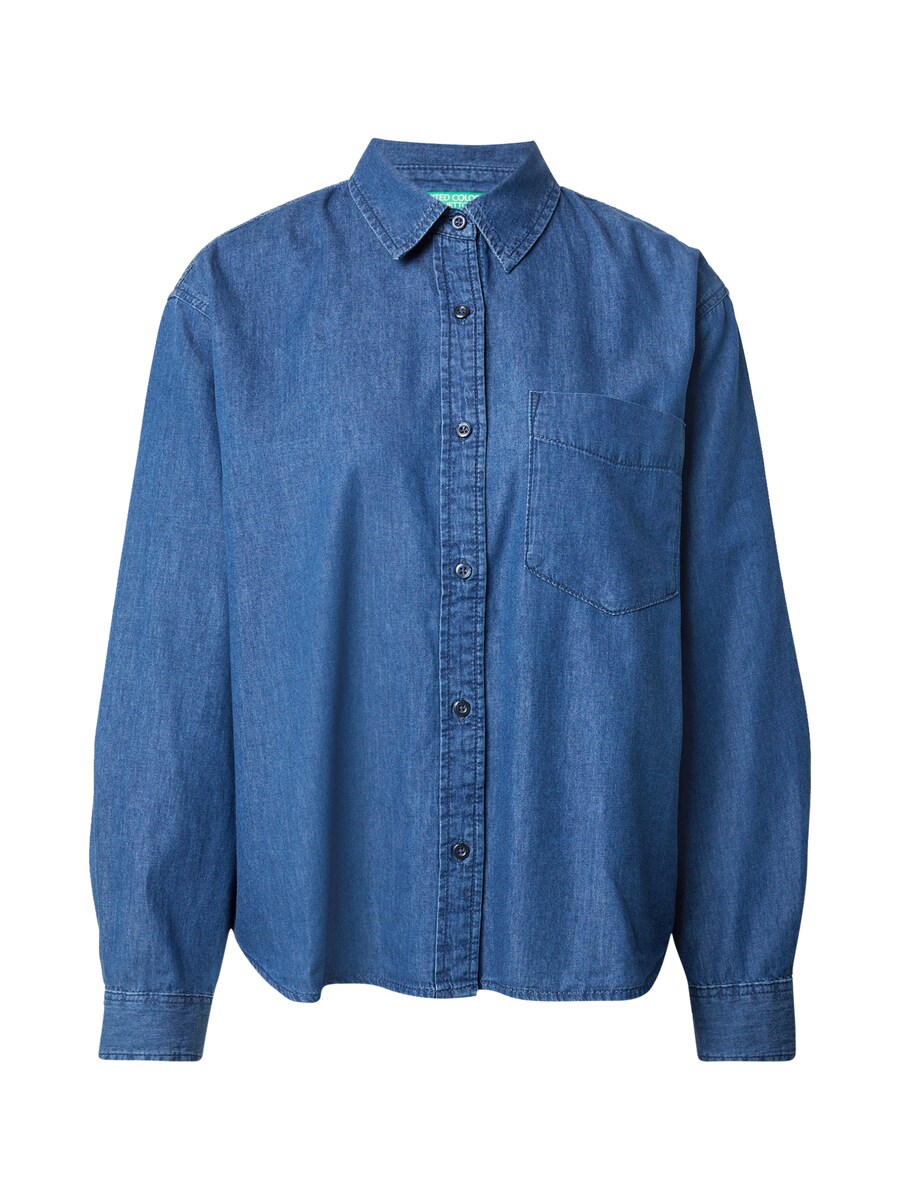 

Блуза UNITED COLORS OF BENETTON, Blue denim