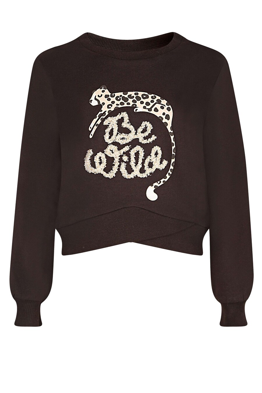 

Толстовка happy girls, темно-коричневый