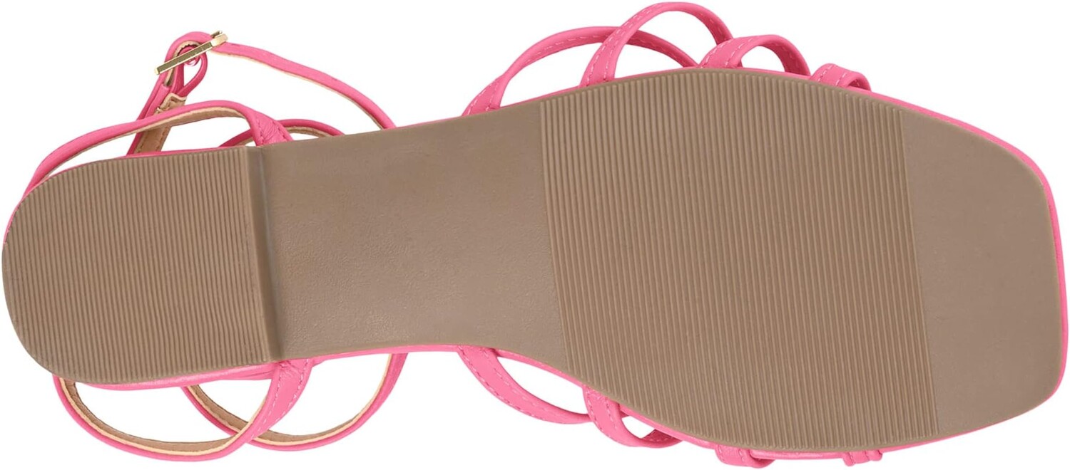 Сандалии Journee Collection Indee Sandal, розовый — фото 3