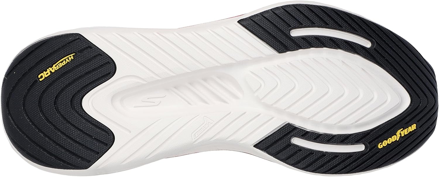 Мужские кроссовки Skechers Go Walk Max Walker Constantine, черный/красный — фото 4