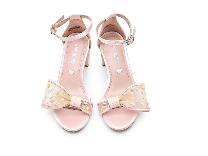 Босоножки на каблуке Abigl Steve Madden Kids, Blush Mesh — фото 3