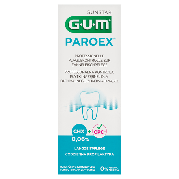 

Ополаскиватель для полости рта 0,06%, 500 мл Gum Paroex