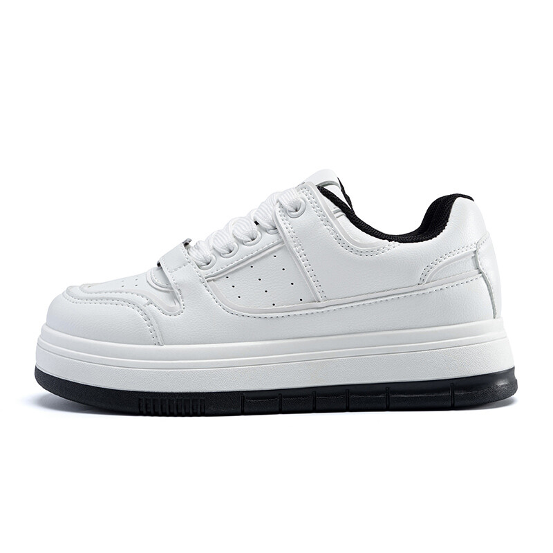 

Кроссовки ZHR Skateboarding Shoes Women's Low-top, белый/черный