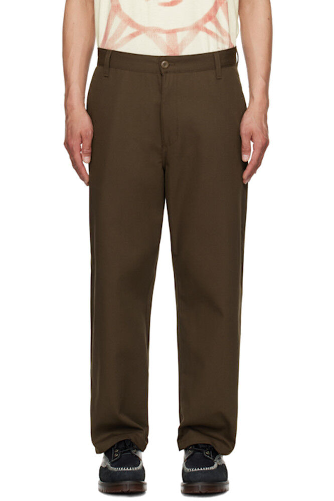 

Коричневые брюки-модули Carhartt Work In Progress