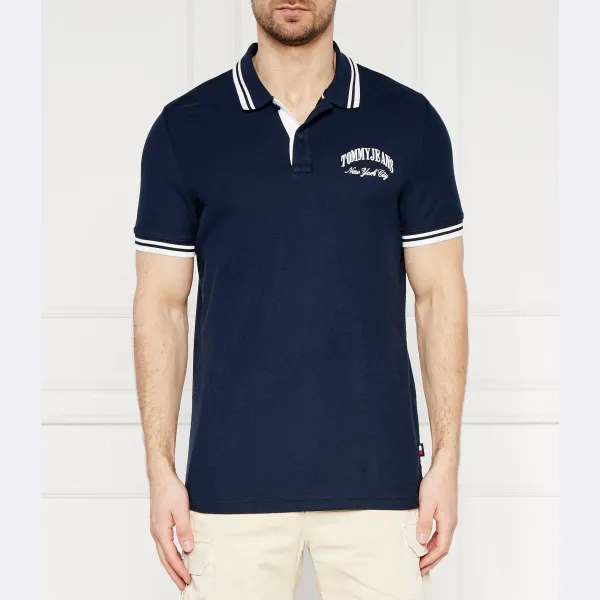 

Рубашка-Поло классического кроя Tommy Hilfiger, синий