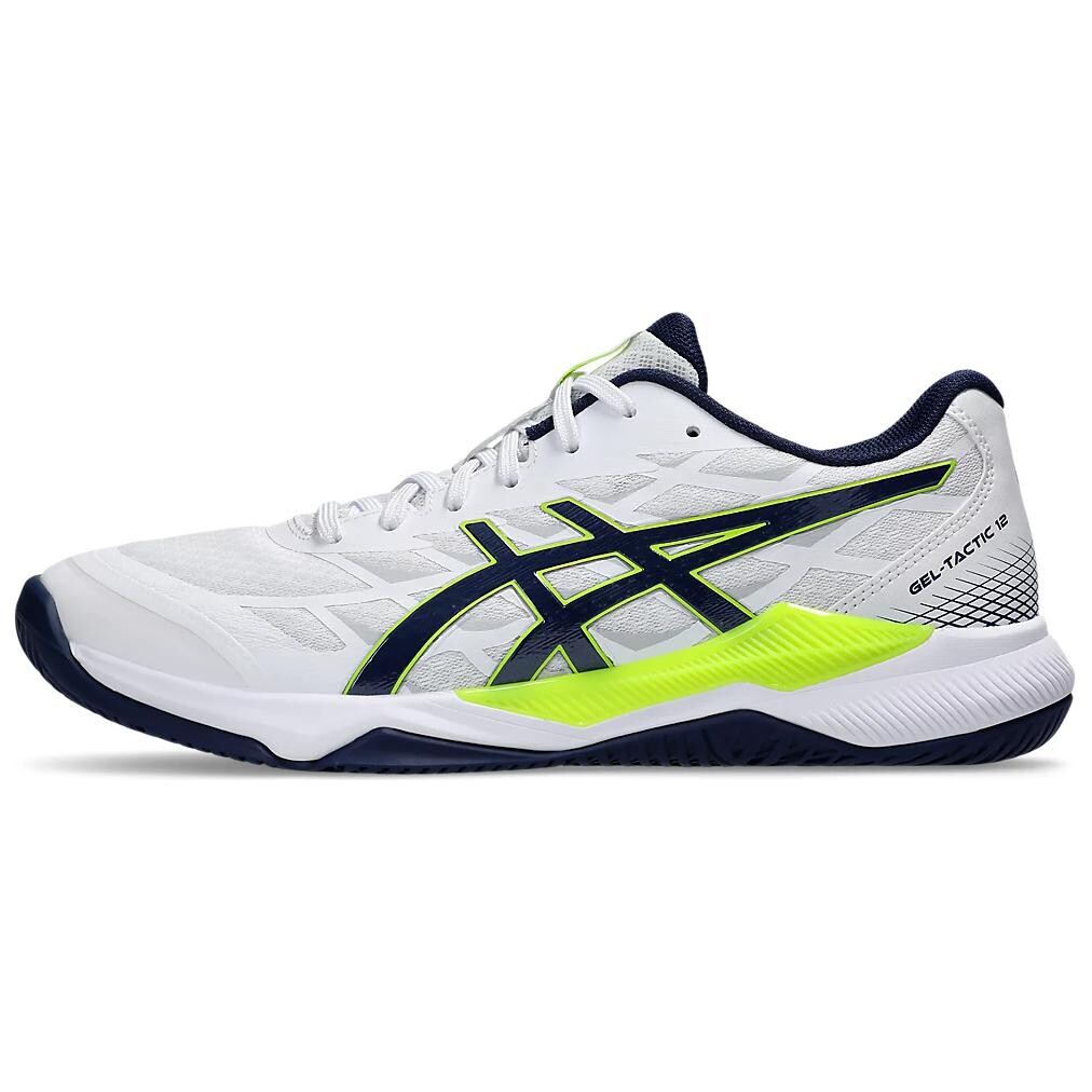 

Кроссовки Asics Gel-Tactic 12 Training Shoes Men Low-top White/green, белый/голубой