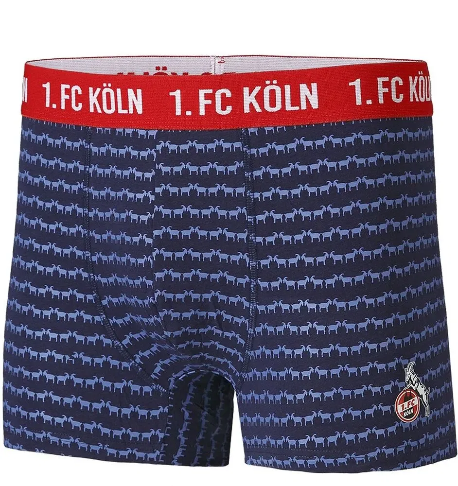 Боксеры с принтом, 1. FC Köln, синий