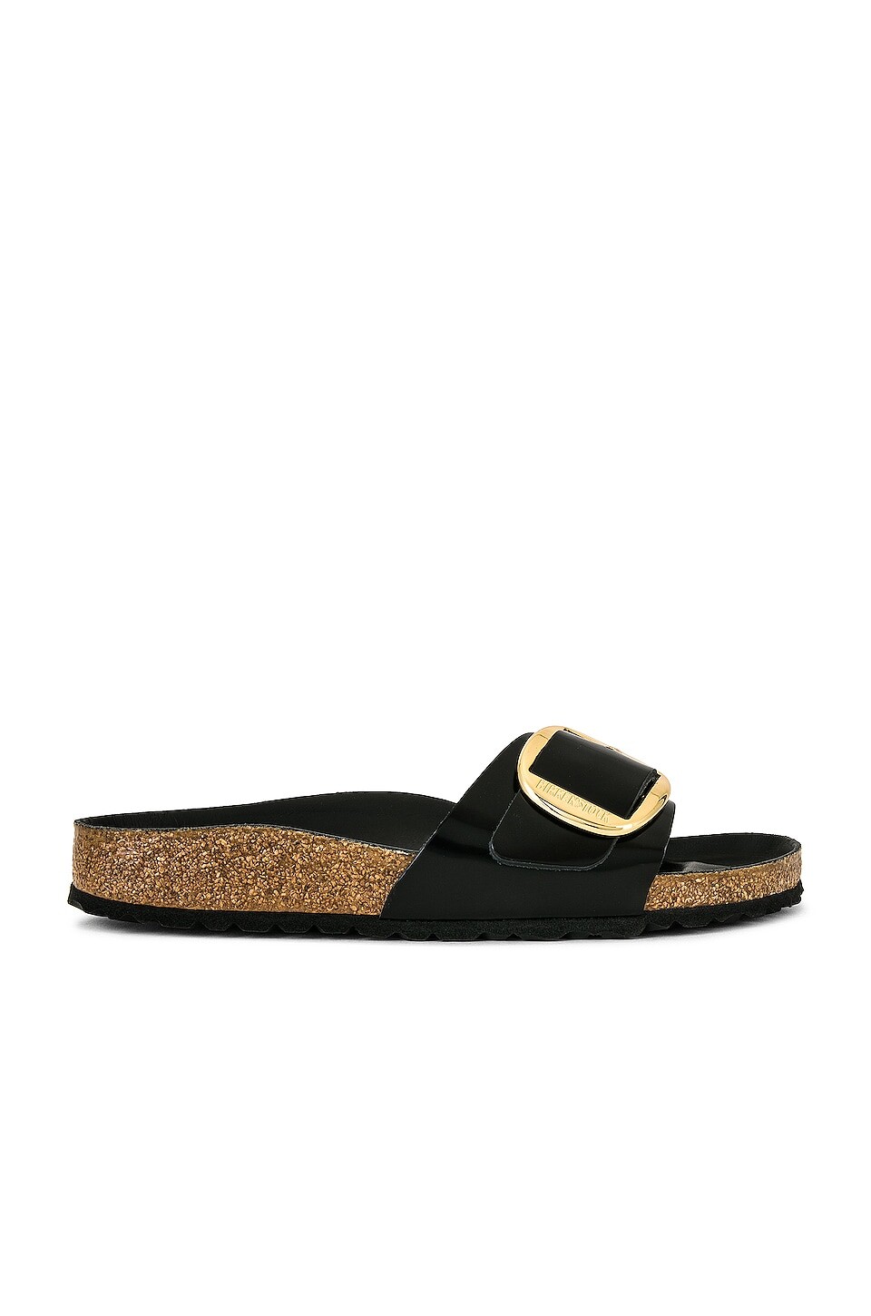 Сандалии BIRKENSTOCK Madrid High Shine Big Buckle, цвет High Shine Black