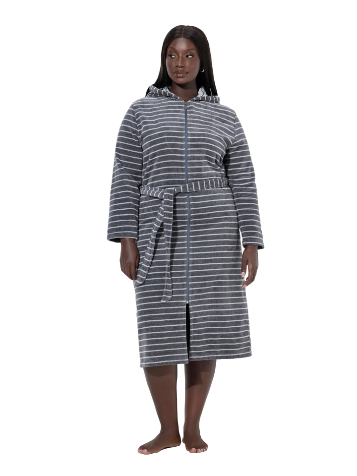 

Ulla Popken Халат темно-серого цвета