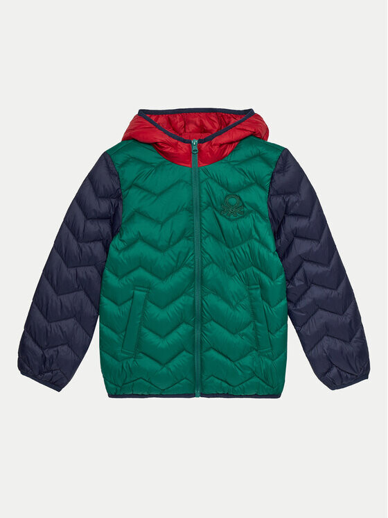

Пуховик стандартного кроя United Colors Of Benetton, мультиколор