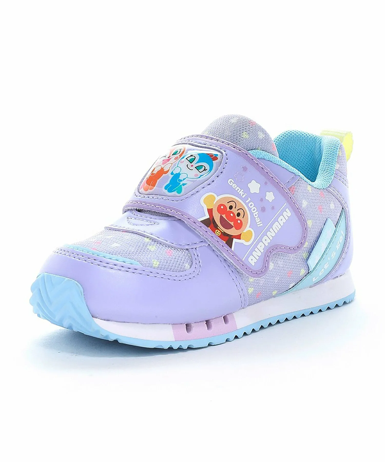 Детские кроссовки Anpanman AP C184 фиолетового цвета Moonstar, purple