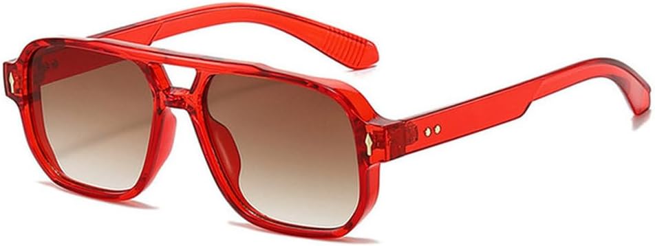 

Большие солнцезащитные очки для женщин в винтажном стиле, роскошные женские солнцезащитные очки конфетных цветов, очки с защитой от УФ-излучения UV400 generic, Clearrred-brown