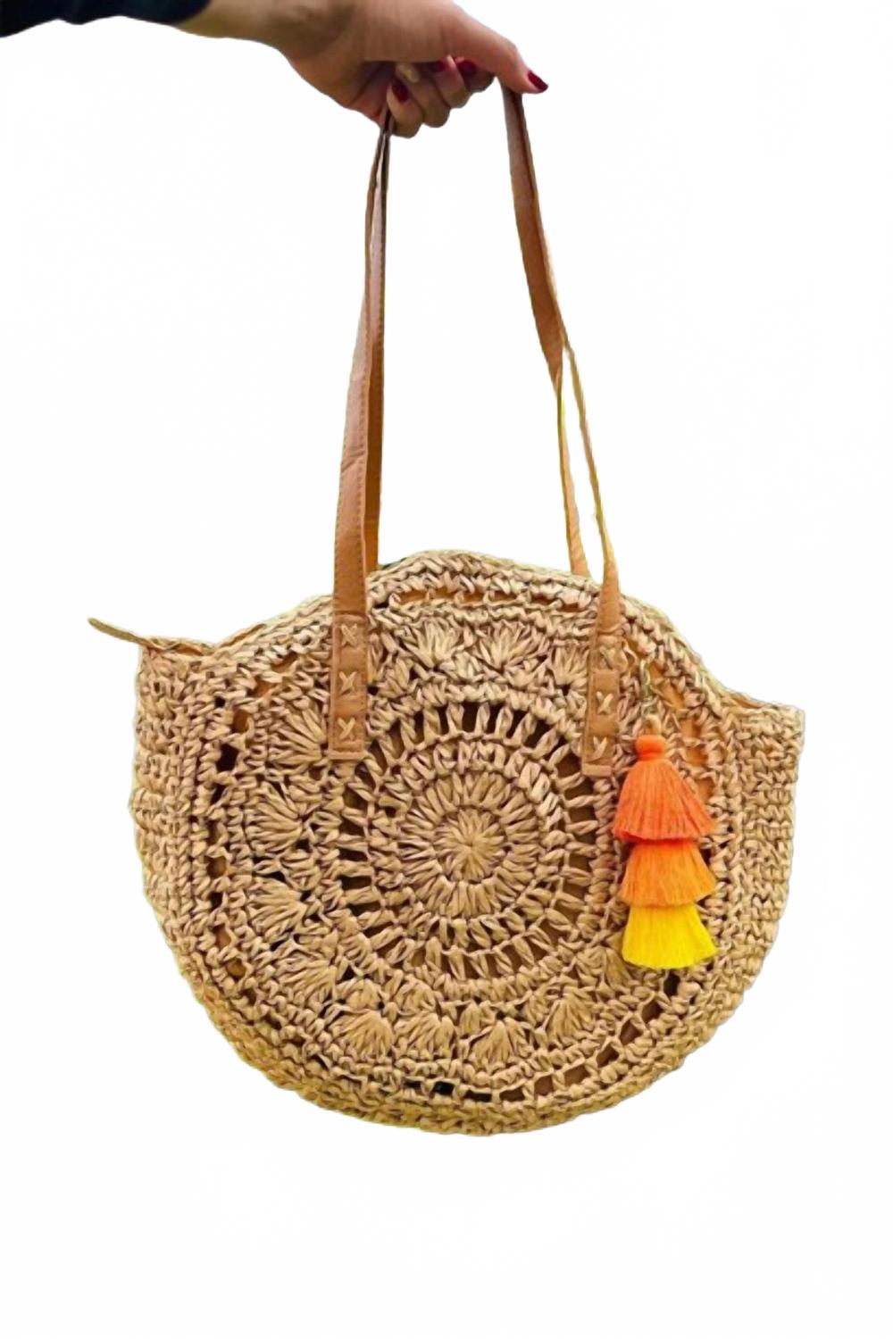 

Женская пляжная сумка Marco Island в бежевом цвете ClaudiaG Collection