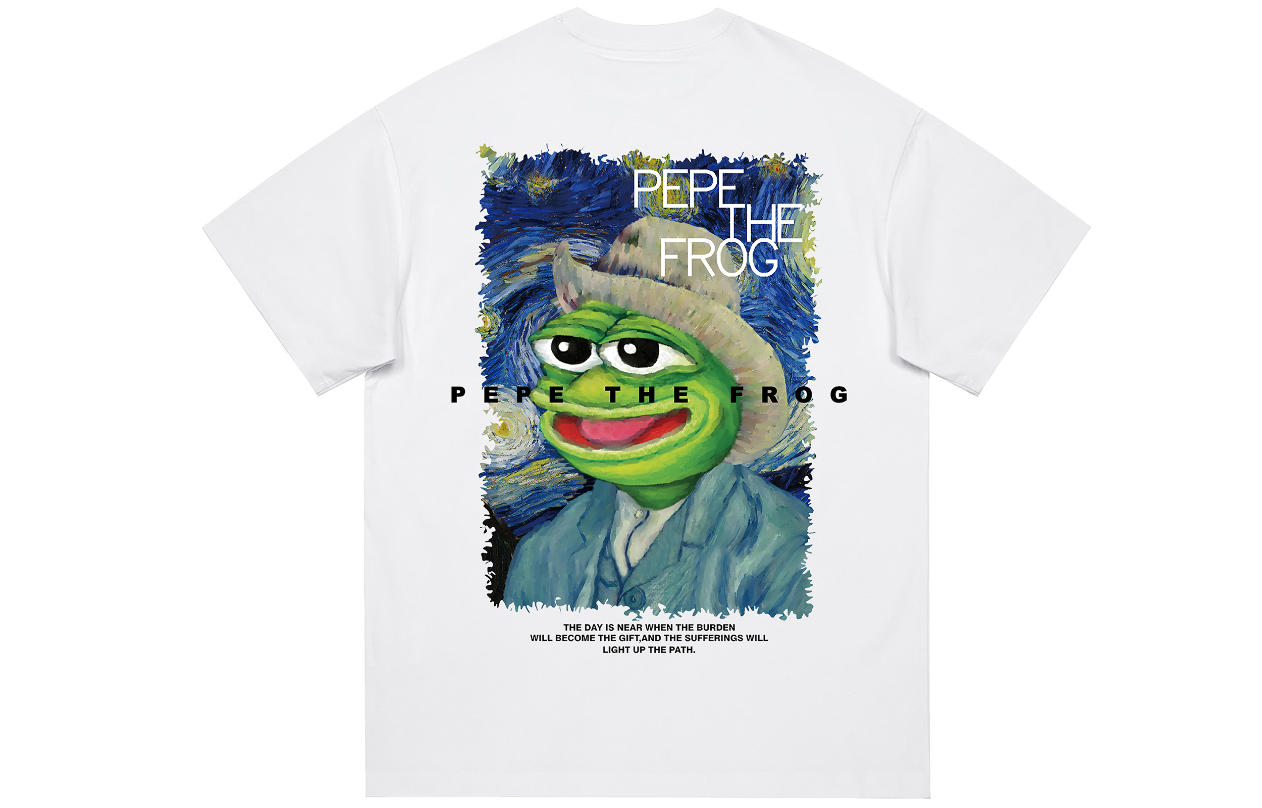 

pepe the frog Футболка унисекс с лягушкой Пепе, Черный