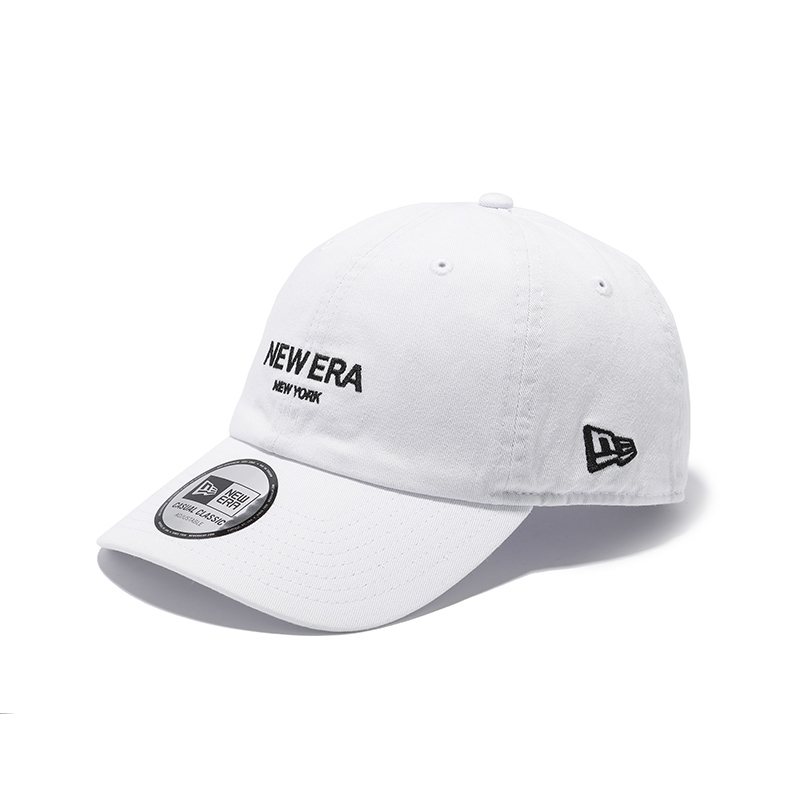 

New Era Хлопковая бейсболка унисекс белая, White