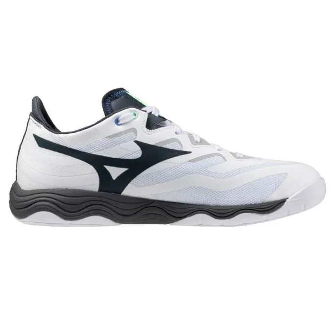 Унисекс кроссовки для настольного тенниса «WAVE MEDAL NEO» от Mizuno, White X Green (31) — фото 2